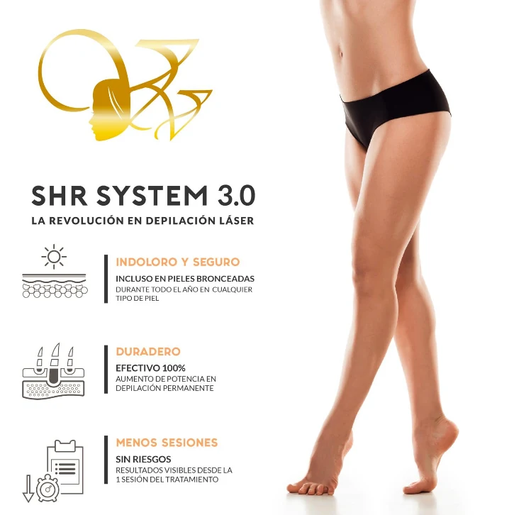 Servicio de depilación láser SHR System 3.0